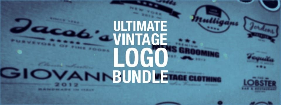 Pixelmator Ultimate Vintage Logo Bundle
