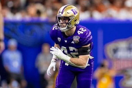 WATCH: Huskies’ Carson Bruener on Fit as Modern NFL Linebacker
