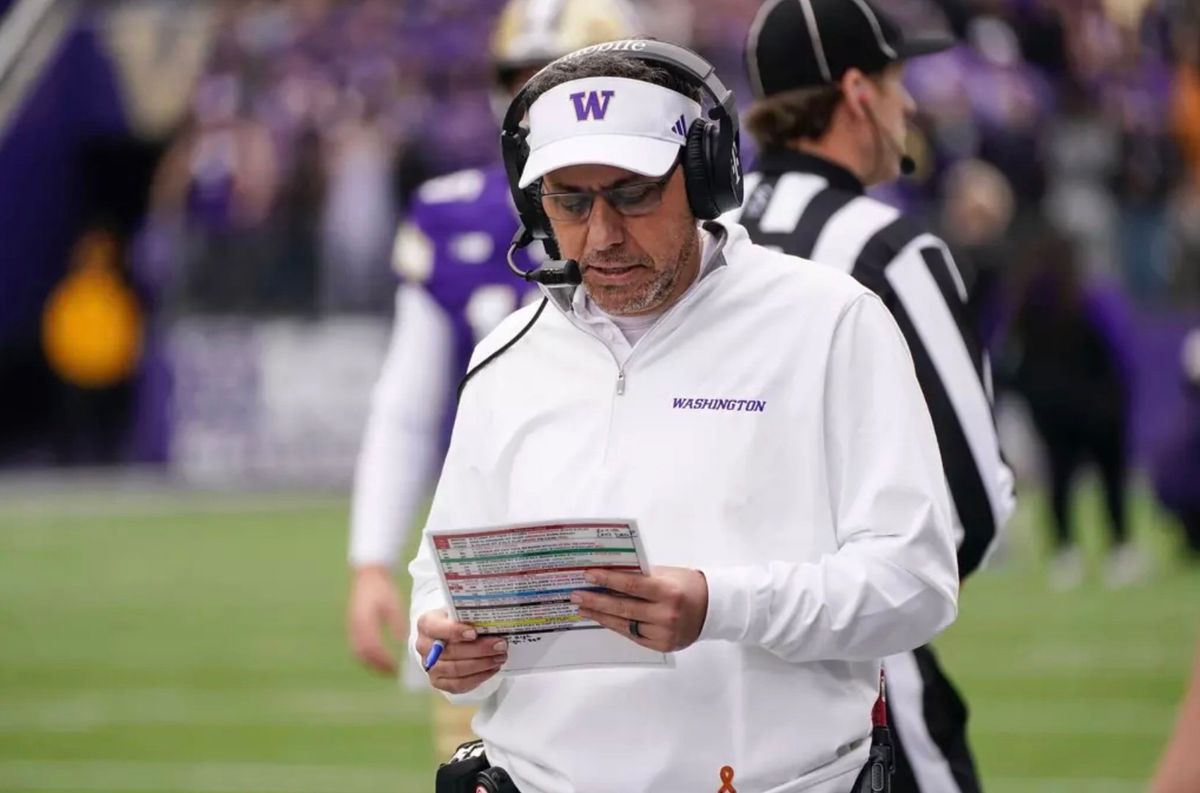 Huskies Coach Jedd Fisch Talks Contracts, AP Poll, Wisconsin on Monday