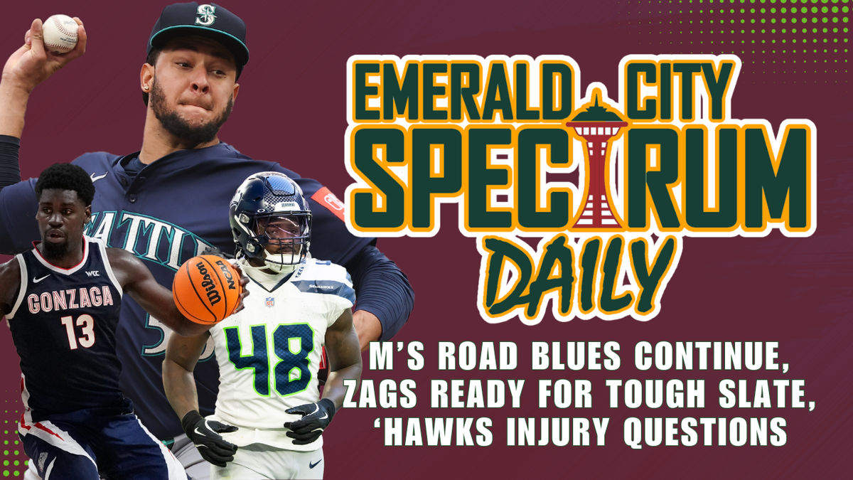 Podcast: Mariners' Road Blues Continue in Tampa, Gonzaga Ready For Non-Conference Slate