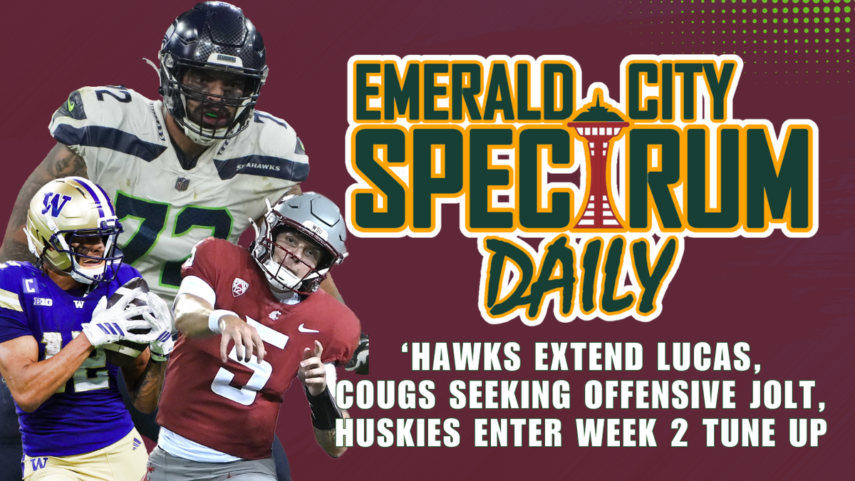Podcast: Seahawks Re-Sign Abraham Lucas, Cougars/Huskies Seeking 2-0 Starts