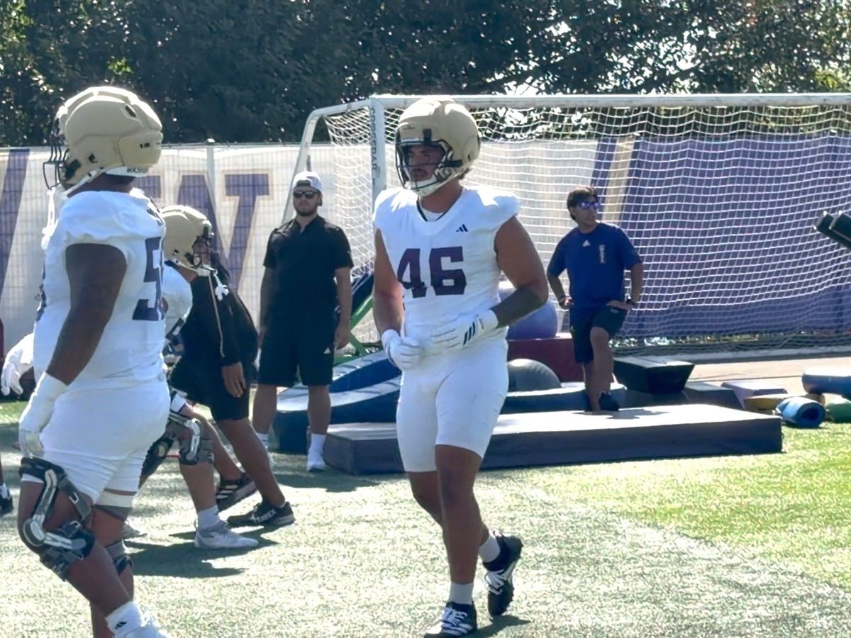 Huskies Camp Day 3: Putting on the Pads, Uiagalelei Returns