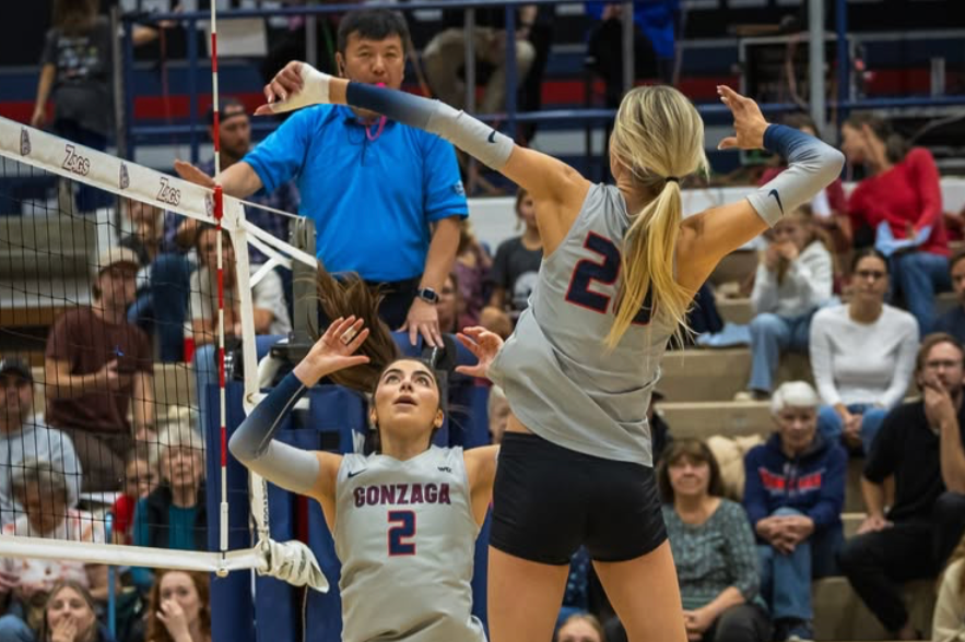 Gonzaga Volleyball Shows Inconsistencies, But Keeps Pace in WCC