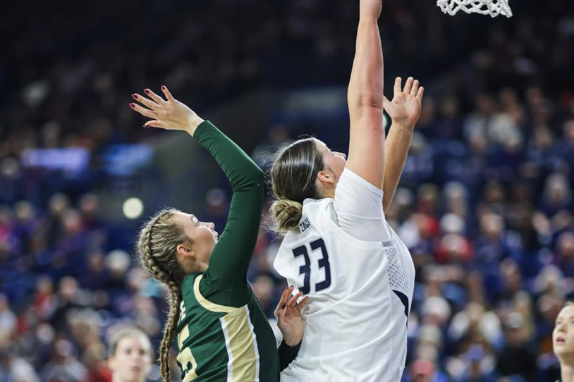 Gonzaga WBB Falls Short to Colorado State 70-66, Drops First Home Opener in 22 Years