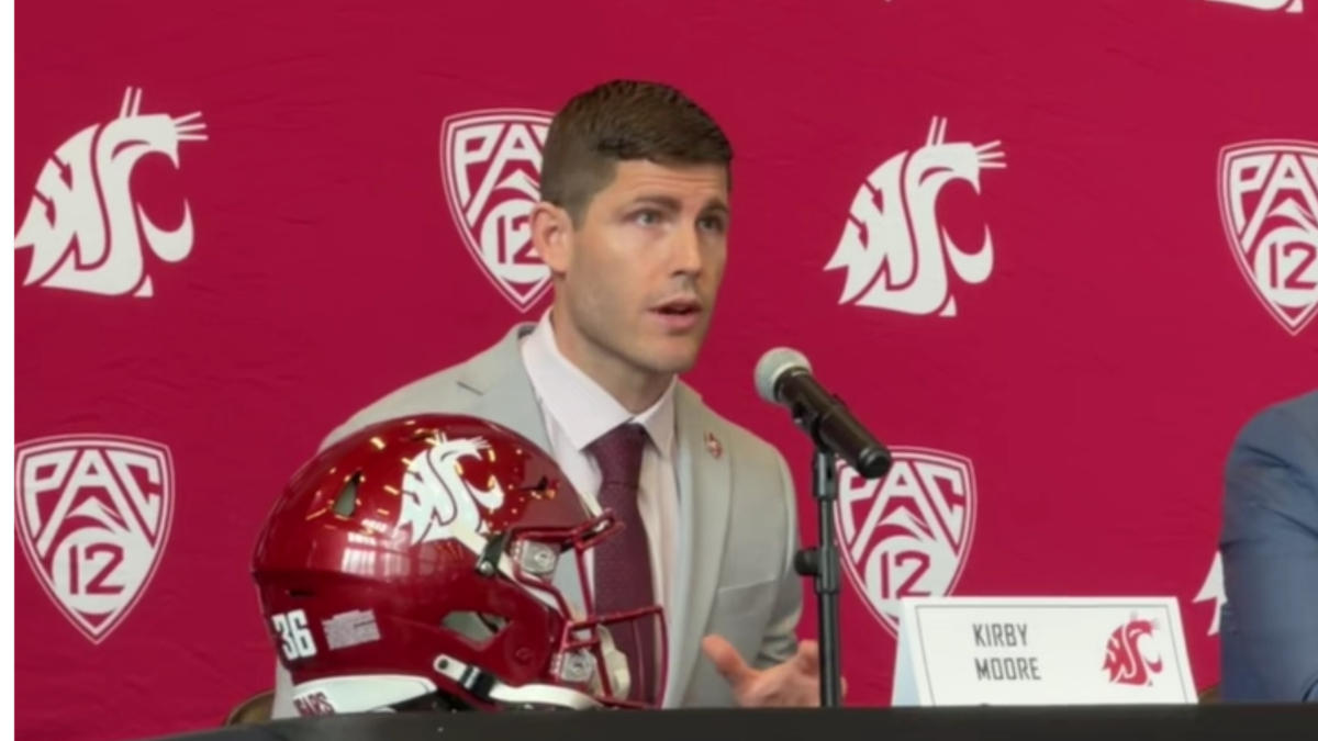 ‘Great to Be Home’: Kirby Moore Introduced as Washington State’s 36th Head Football Coach