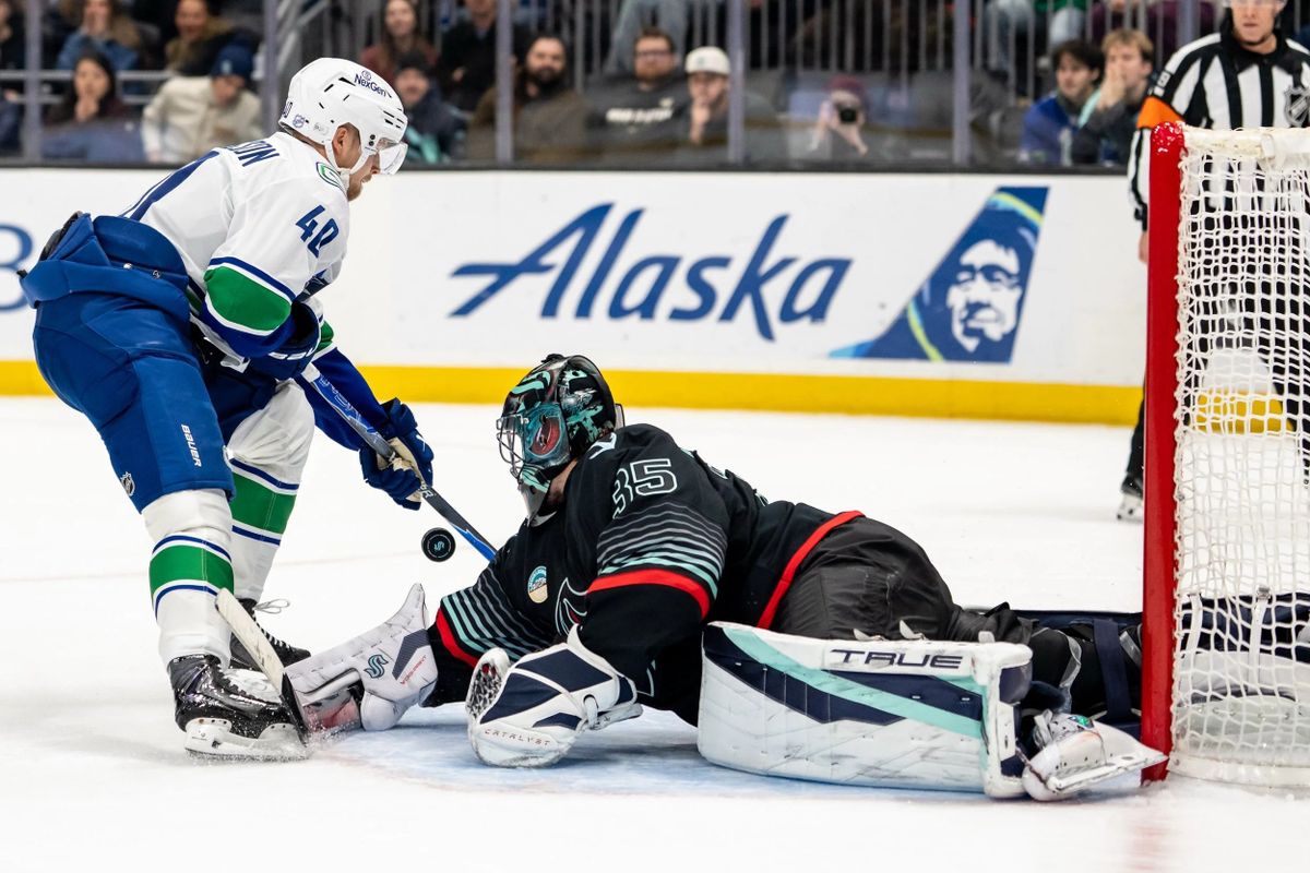 Kraken Settle for 3-2 Shootout Loss to Canucks