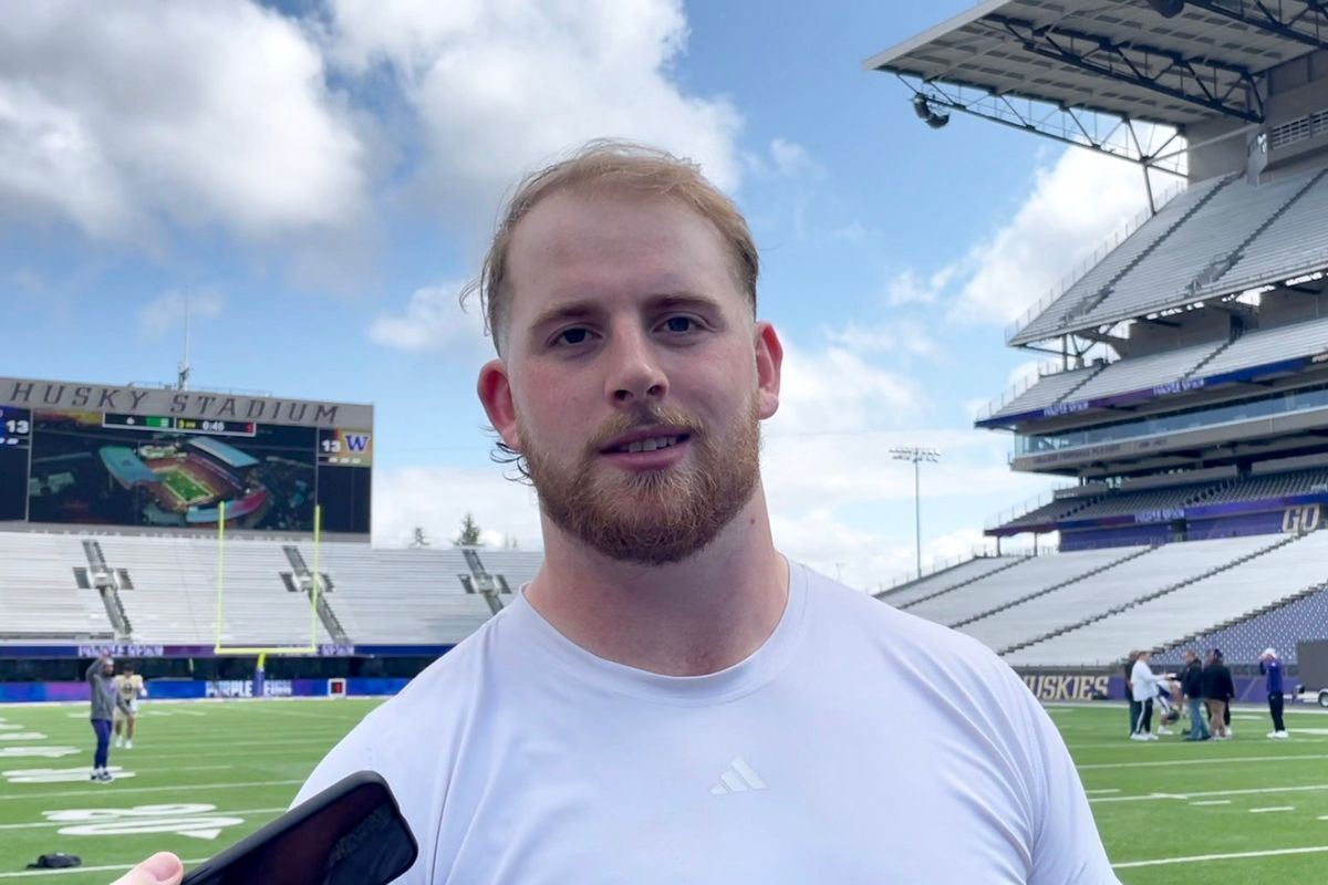 Huskies’ O-Line Settling as Freshman Big Boys Push For Playing Time
