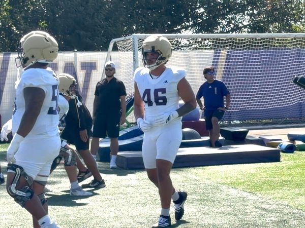 Huskies Camp Day 3: Putting on the Pads, Uiagalelei Returns