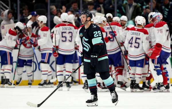 After Listless Start, Kraken Comeback Attempt Falls Short in 4-3 OT Loss to Canadiens