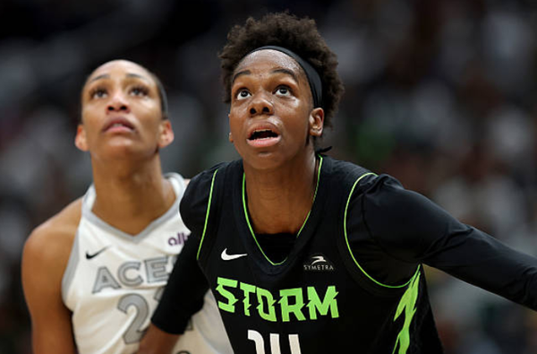 WATCH: Rising Star Dominique Malonga Shines as Storm Force Game 3 vs. Aces
