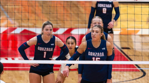 Gonzaga Volleyball Splits Pair of Five-Set Matches Before WCC Action Begins