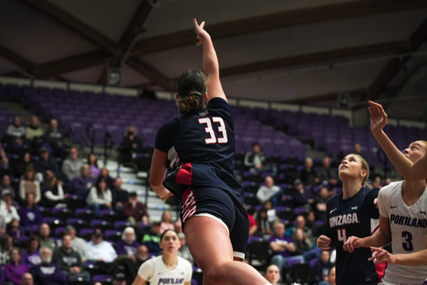 Gonzaga WBB Falls 92-91 to Portland in Tight, Overtime Affair