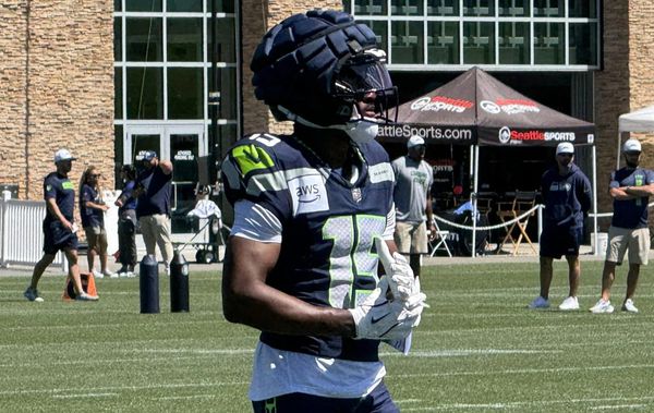 WATCH: Seahawks WR Tory Horton Building Quick Rapport With Sam Darnold
