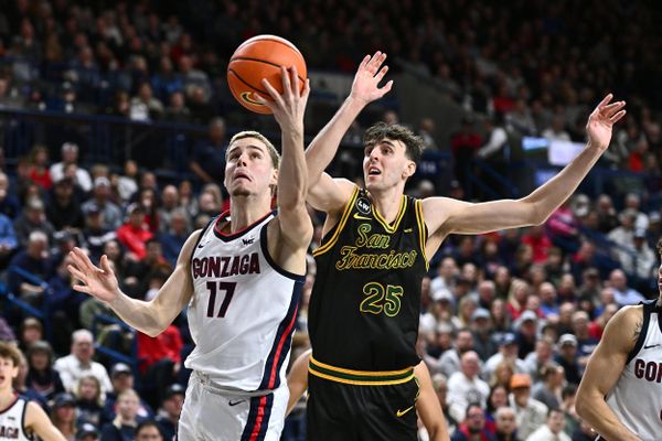 Gonzaga Survives Three-Point Barrage From San Francisco, Escapes with 68-66 Win