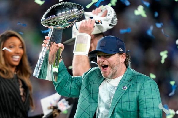 John Schneider, Seahawks Back to Business Fresh Off Super Bowl Title at NFL Combine