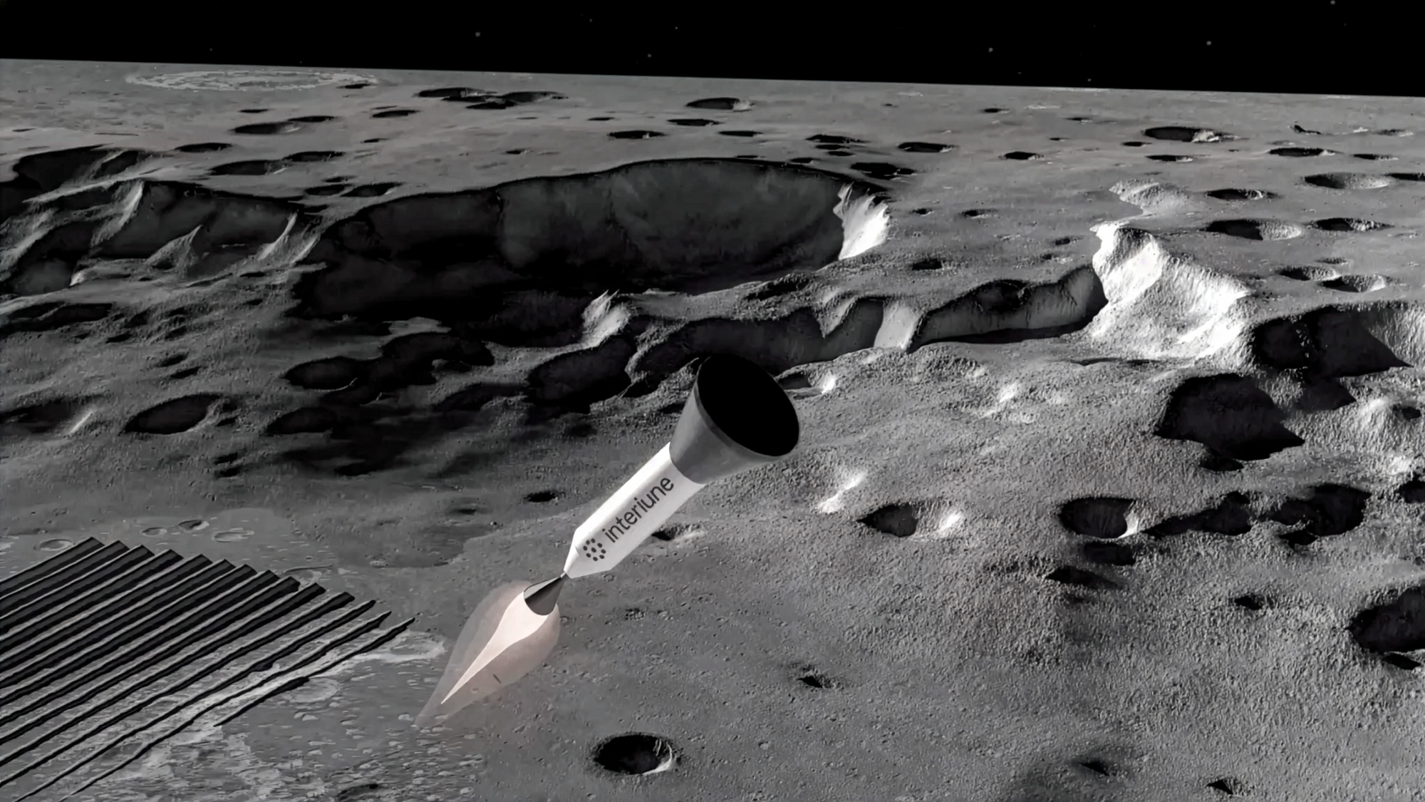 Concept Art for Interlune's Helium Mission for DOE