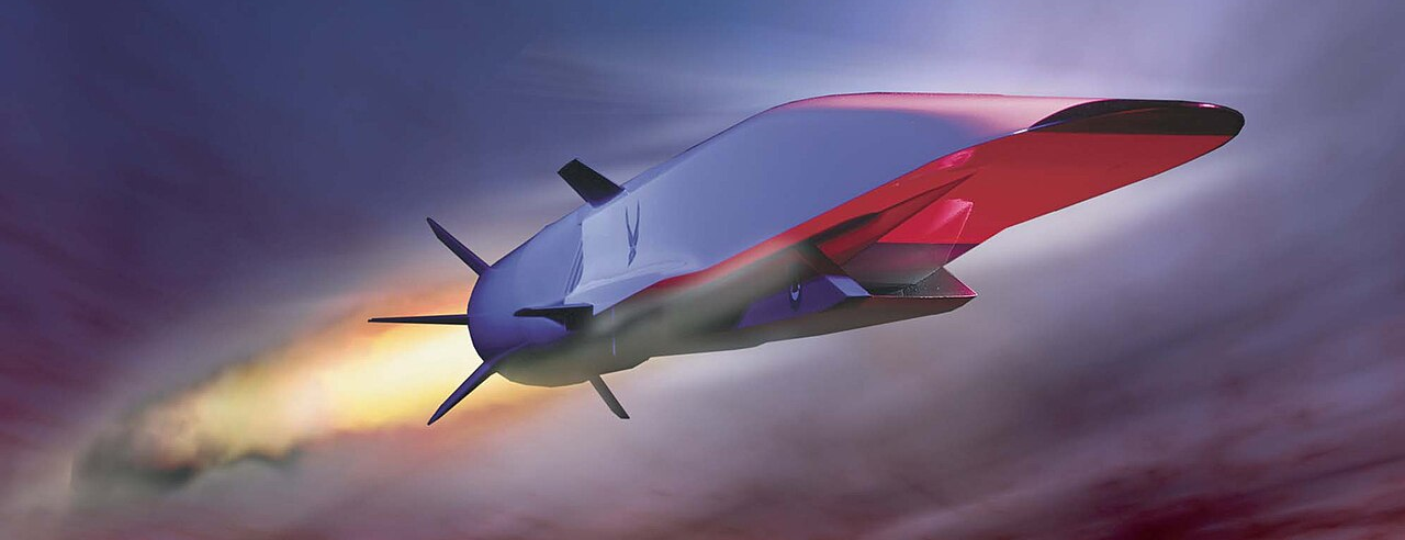 Artist's concept of X-51A during flight