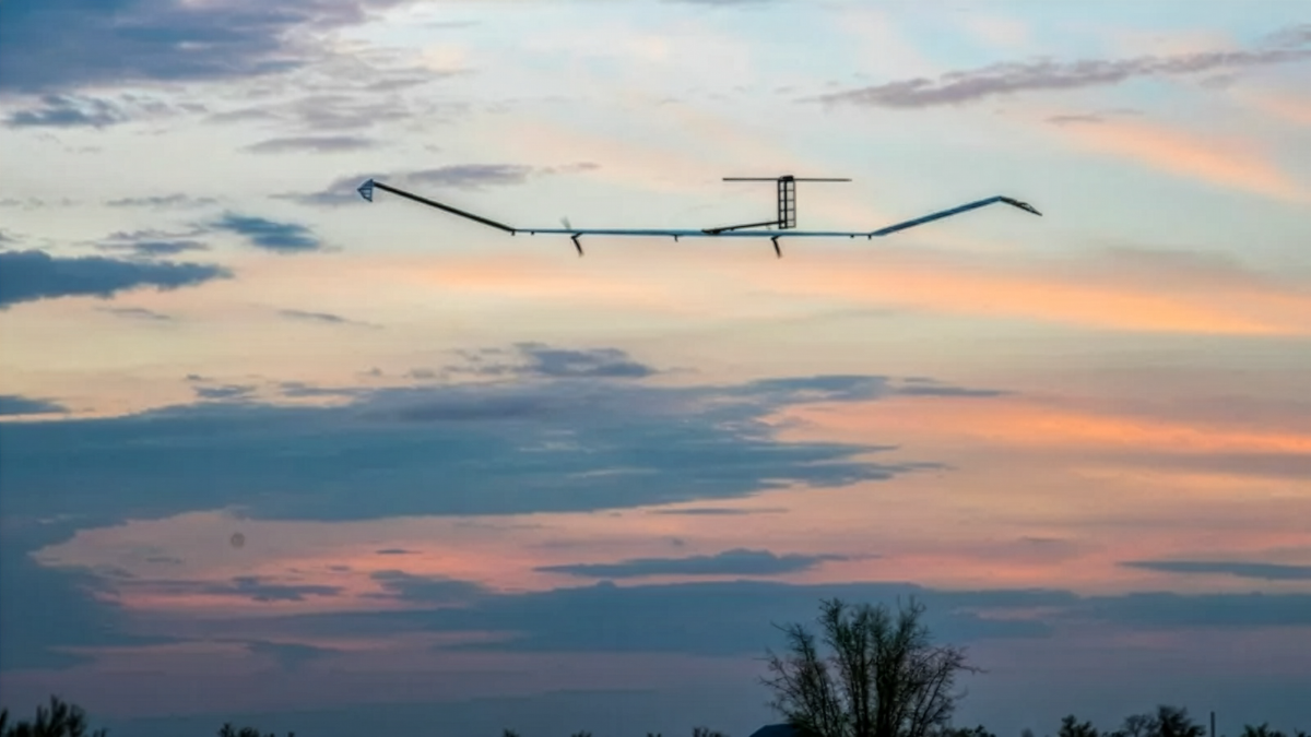 Low Altitude View of Airbus Zephyr HAPS 2018