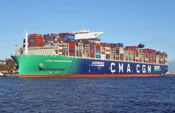 CMA CGM Montmartre - Enormous Cargo Ship
