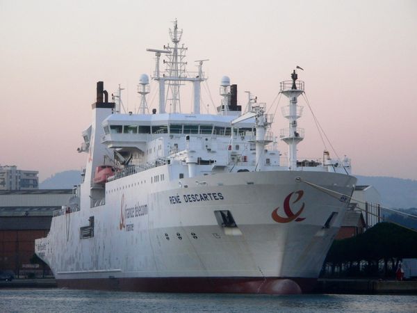 Cable Laying Ship René Descartes, operated by Orange Marine
