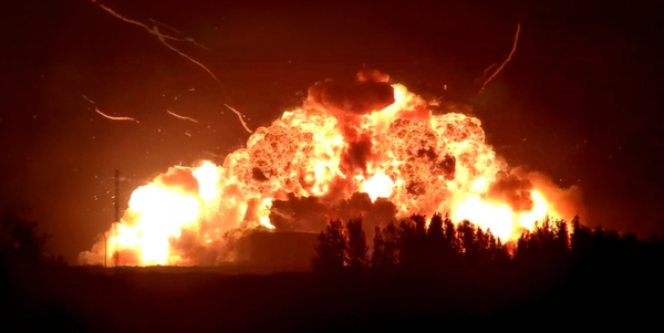 Blue Origin's New Glenn Rocket Exploded on the Launch Pad During an Engine Test