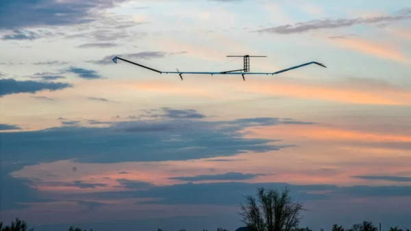 Low Altitude View of Airbus Zephyr HAPS 2018