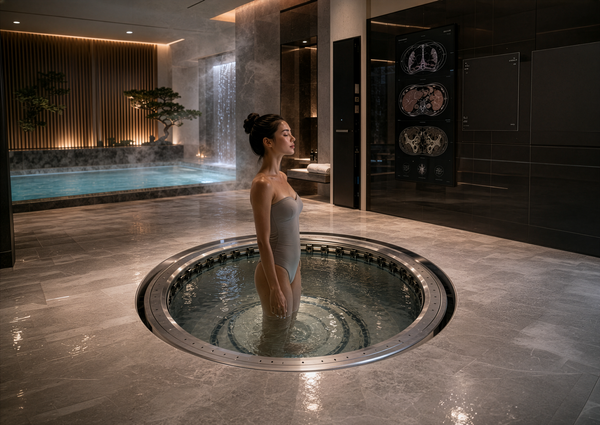 Artist Rendition of the Midjourney Spa Concept in San Diego
