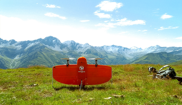 A WingtraOne VTOL drone
