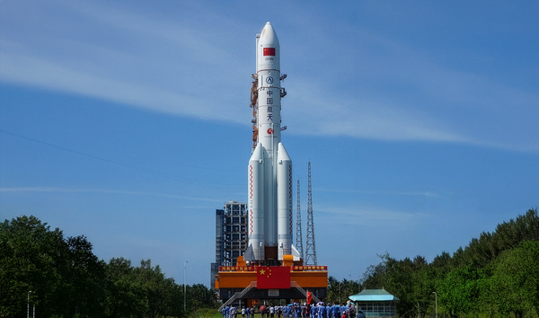 Long March 5 Y2 at Wenchang Spacecraft Launch Center