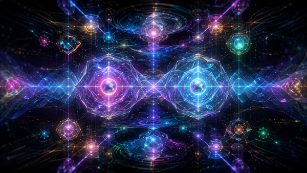 Illustrative Render of Qubit Cloning