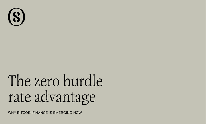 Why Bitcoin finance is emerging now