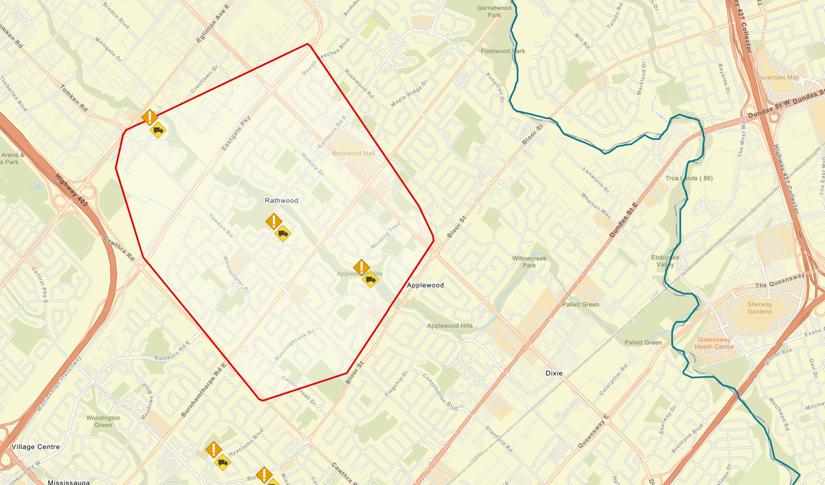 Power outages in Applewood after today’s rainstorm