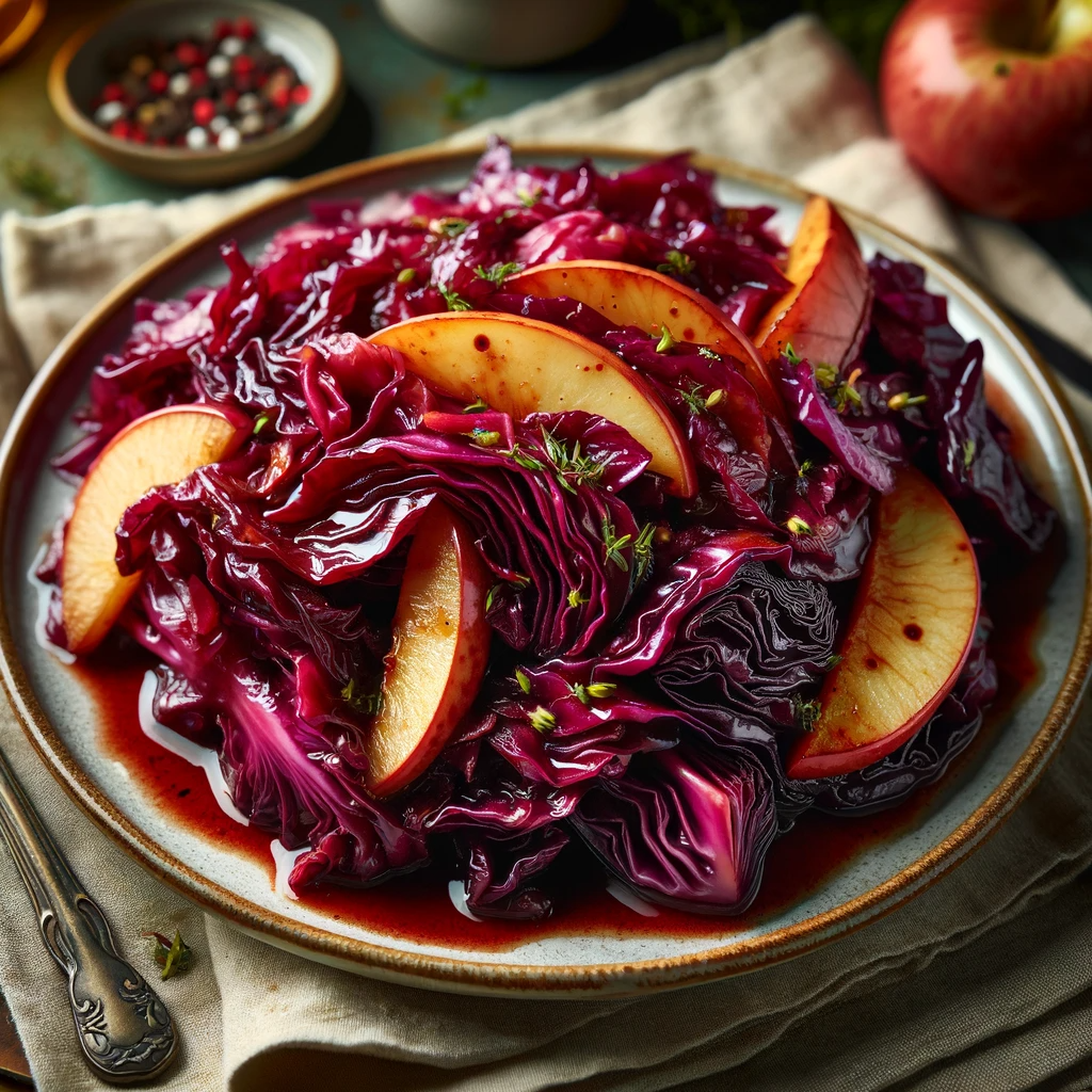 Dušeno rdeče zelje