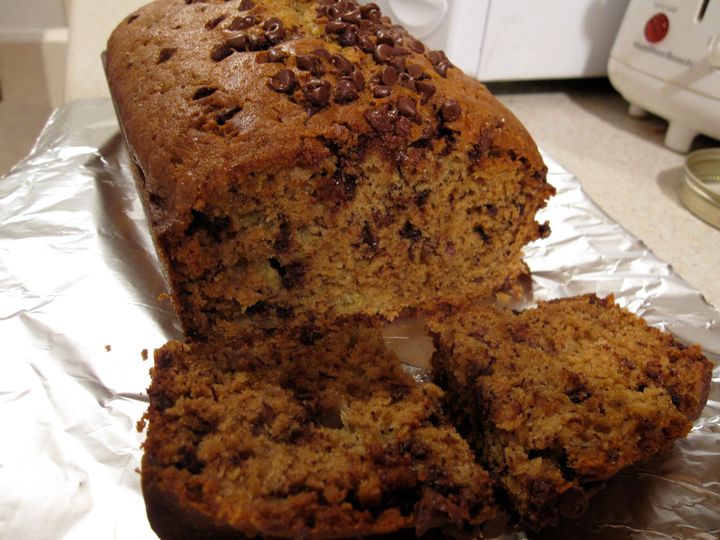 Bananin kruh s čokolado