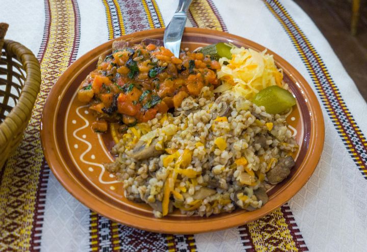 Ajdova kaša z zelenjavo