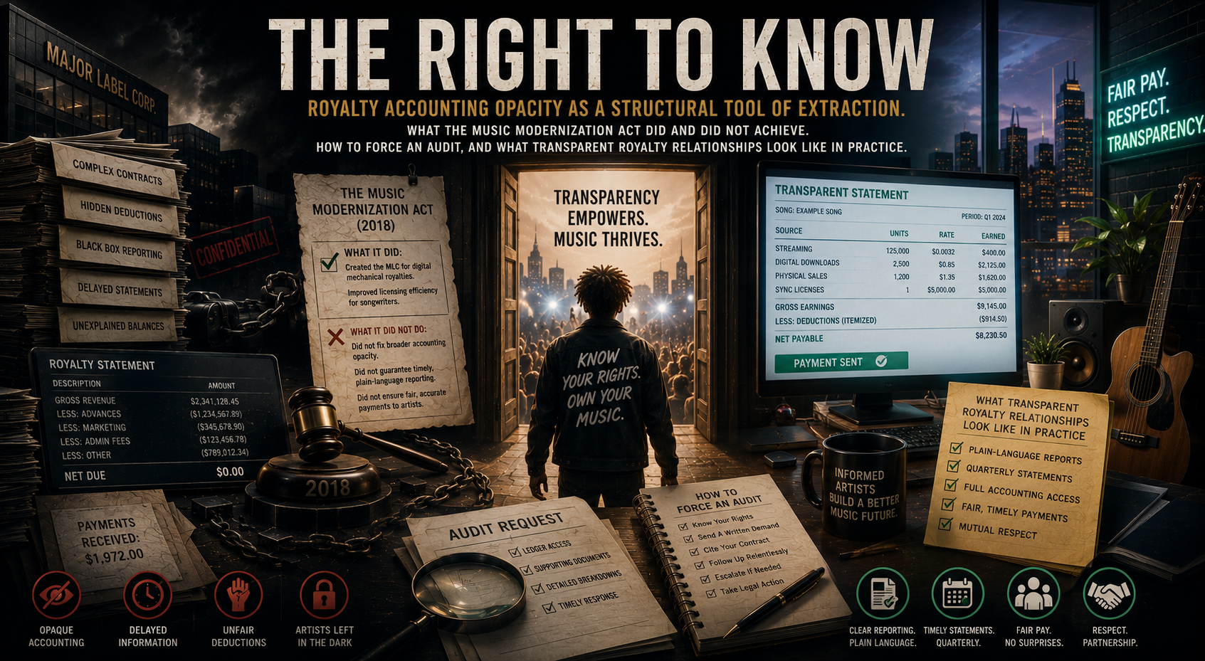 DOCUMENT 03 OF 11  //  TRANSPARENCY, DISCLOSURE, AND THE RIGHT TO SEE THE NUMBERS