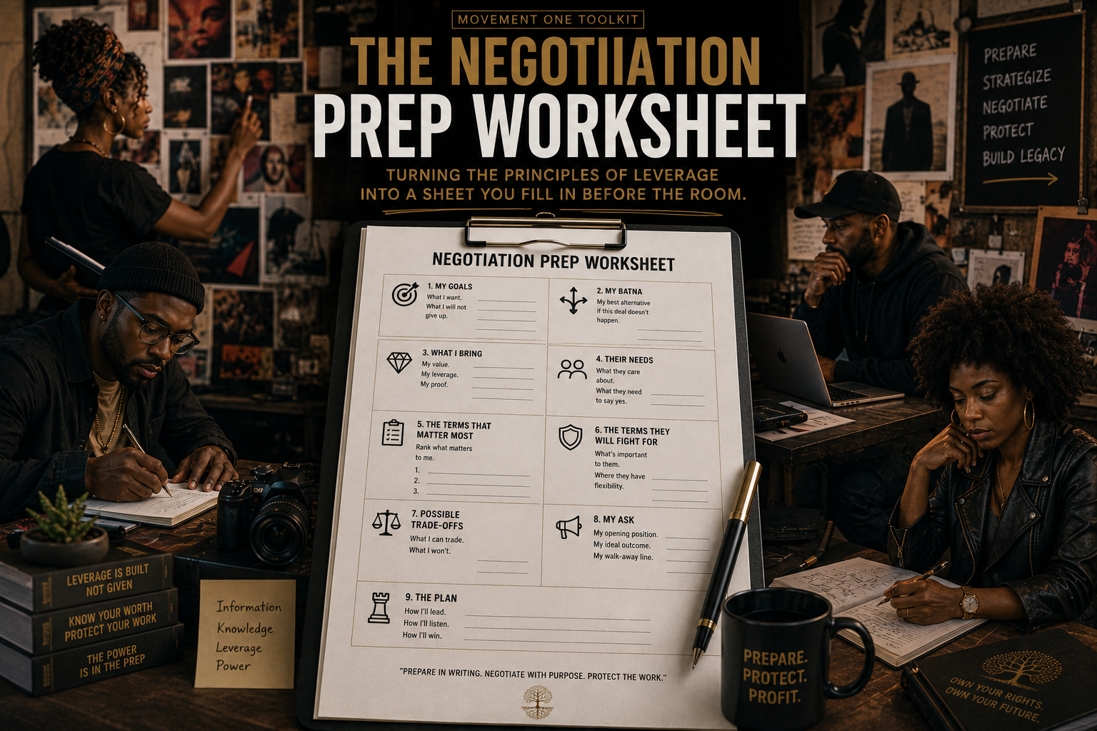 DOC 4 // The Negotiation Prep Worksheet