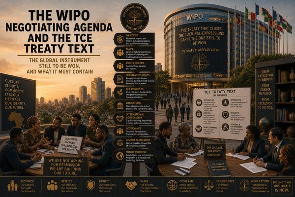 DOCUMENT 09 // The WIPO Negotiating Agenda and the TCE Treaty Text
