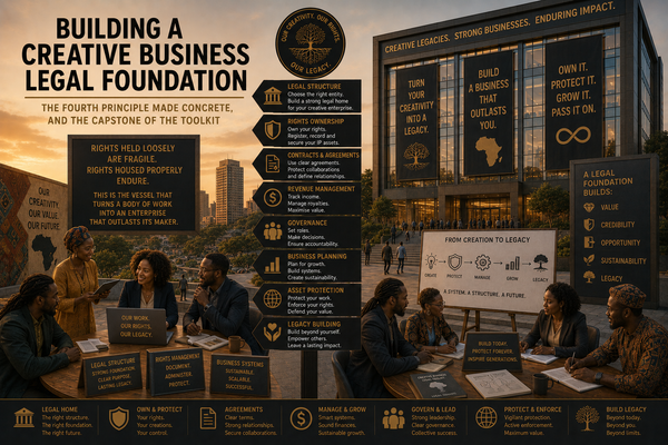 DOCUMENT 06 // Building a Creative Business Legal Foundation
