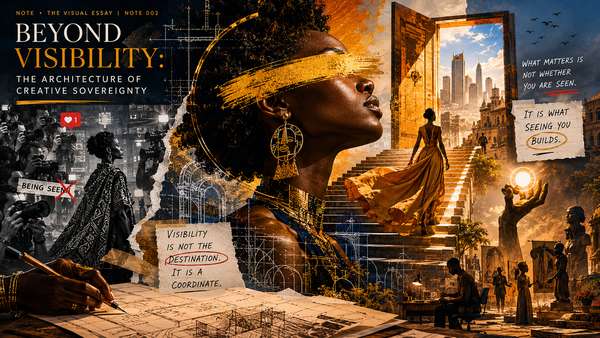 NOTE  002·  The Visual Essay // Beyond Visibility: The Architecture of Creative Sovereignty