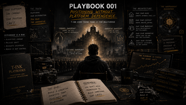 PLAYBOOK 001 // Positioning Without Platform Dependence