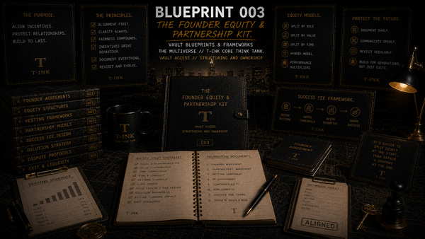 BLUEPRINT 003 // The Founder Equity & Partnership Kit