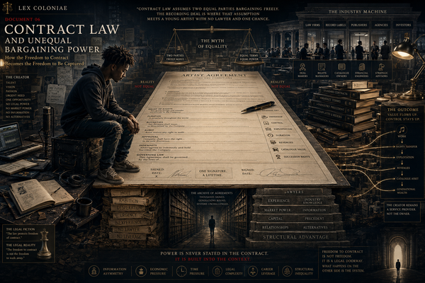 DOCUMENT 06 // Contract Law and Unequal Bargaining Power