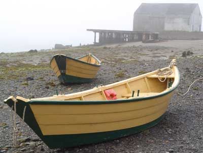 DORIES IN THE FOG