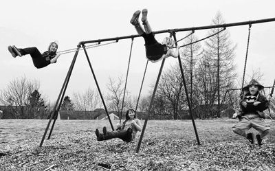 SWINGING HIGH INTO SPRING