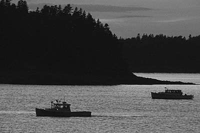 BOATS PASSING IN THE NIGHT