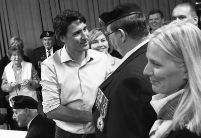 SHAKING HANDS