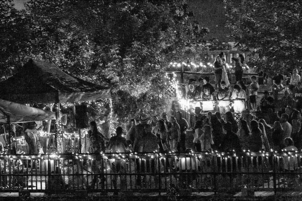 DANCING INTO THE NIGHT