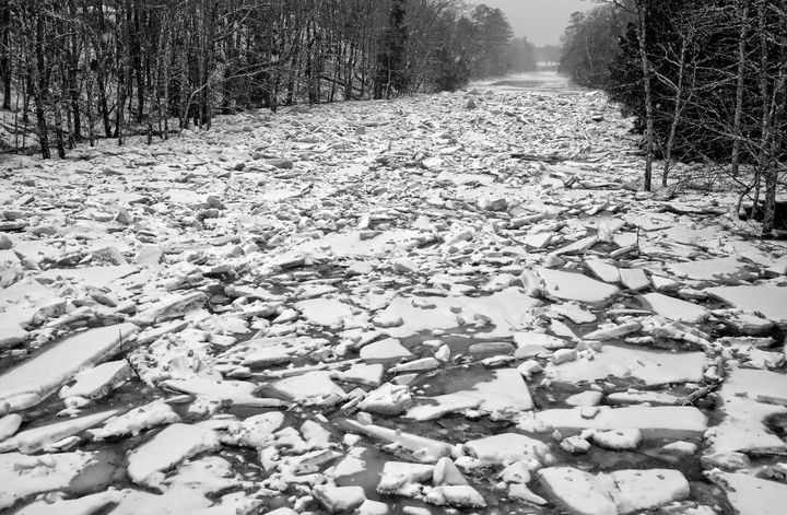 AN ICE JAM