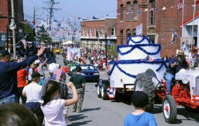 LUBEC, EASTPORT AND ROBBINSTON CELEBRATE BIRTHDAYS. Fourth of July traditions enjoyed during the recent holiday weekend included the Grand Independence Day Parade in Eastport, which included